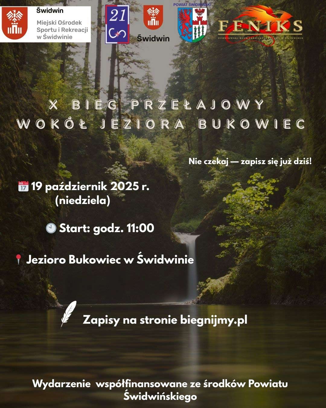 19.10.2025 g. 11.00 – X Bieg Przełajowy